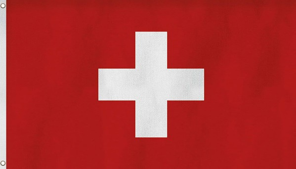 Bild von Fahne Flagge 300 cm × 500 cm Schweiz