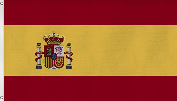 Bild von Fahne Länderflagge 90 cm x 150 cm Spanien