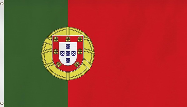 Bild von Fahne Länderflagge 150 cm x 250 cm Portugal