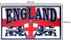 Bild von Fahne Länderflagge 150 cm x 250 cm England mit Wappen
