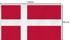 Bild von Fahne Länderflagge 90 cm x 150 cm Dänemark