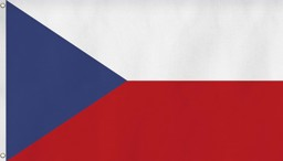 Bild von Fahne Länderflagge 90 cm x 150 cm Tschechien