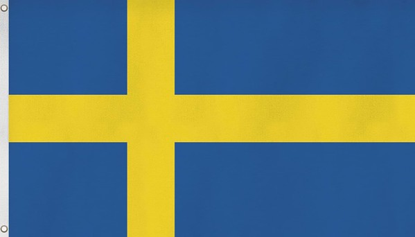 Bild von Fahne Länderflagge 90 cm x 150 cm Schweden
