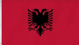 Bild von Fahne Länderflagge 90 cm x 150 cm Albanien