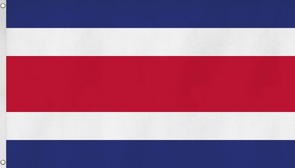 Bild von Fahne Länderflagge 90 cm x 150 cm Costa Rica