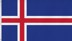 Bild von Fahne Länderflagge 90 cm x 150 cm Island
