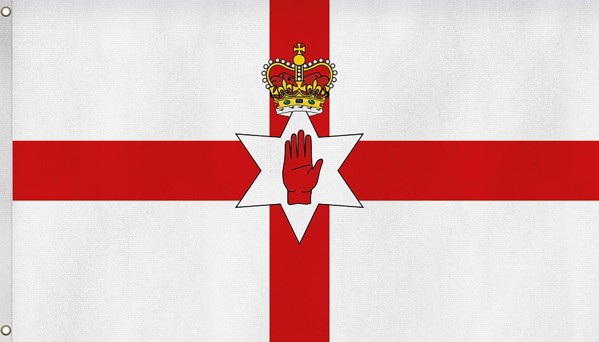 Bild von Fahne Länderflagge 90 cm x 150 cm Nordirland
