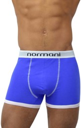 Bild von 6 Stück Retro Boxershorts aus Baumwolle Retro Blau