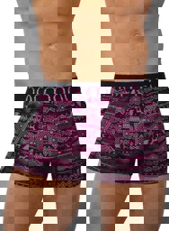 Zeige Details für 6 Stück Boxershorts aus Modal mit Motiv Elegance Schwarz/Pink Bild von 6 Stück Boxershorts aus Modal mit Motiv Elegance Schwarz/Pink