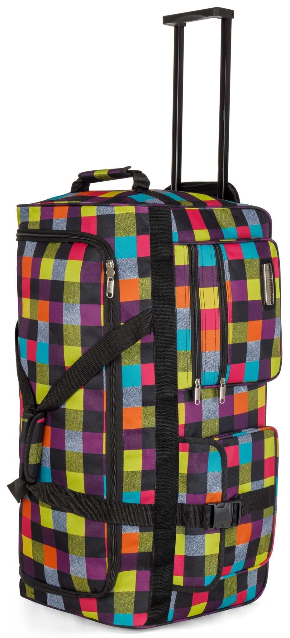 Bild von Reisetasche mit 3 Rollen 80 Liter Neon Square