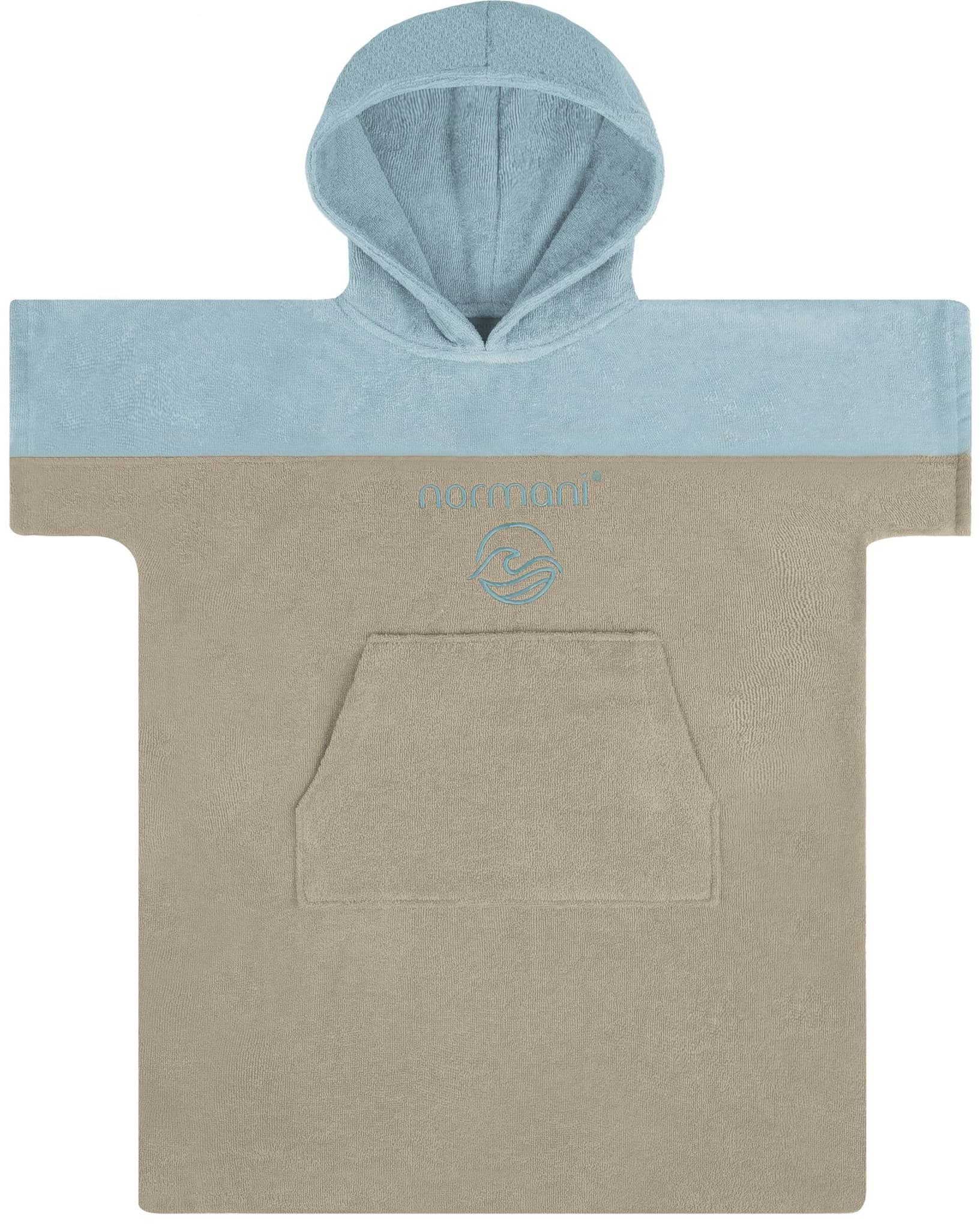 Bild von Baby Badeponcho „Puwai“ Hellblau