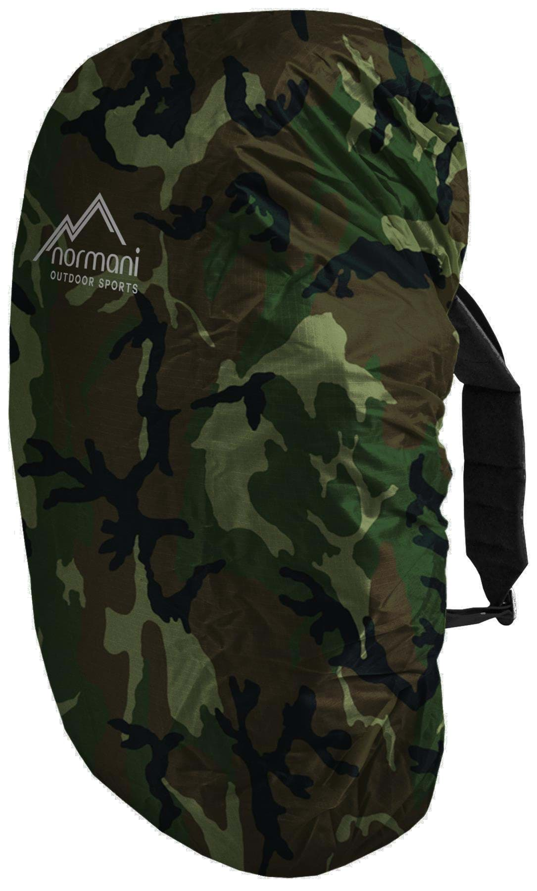 Bild von Rucksack-Regenüberzug „Raincover“ für 40-50 Liter Woodland