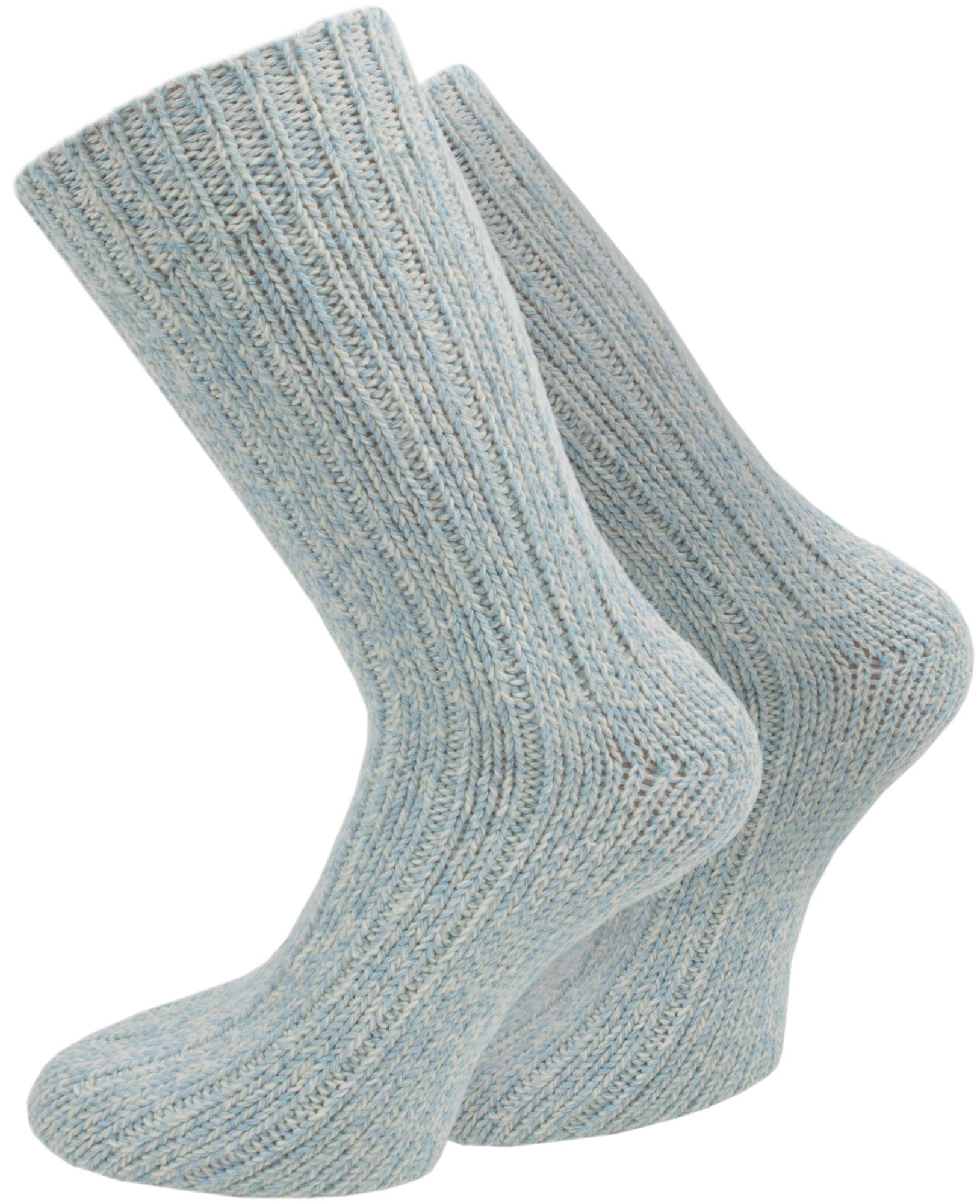 Bild von 2 Paar Norweger-Socken Pastelltöne