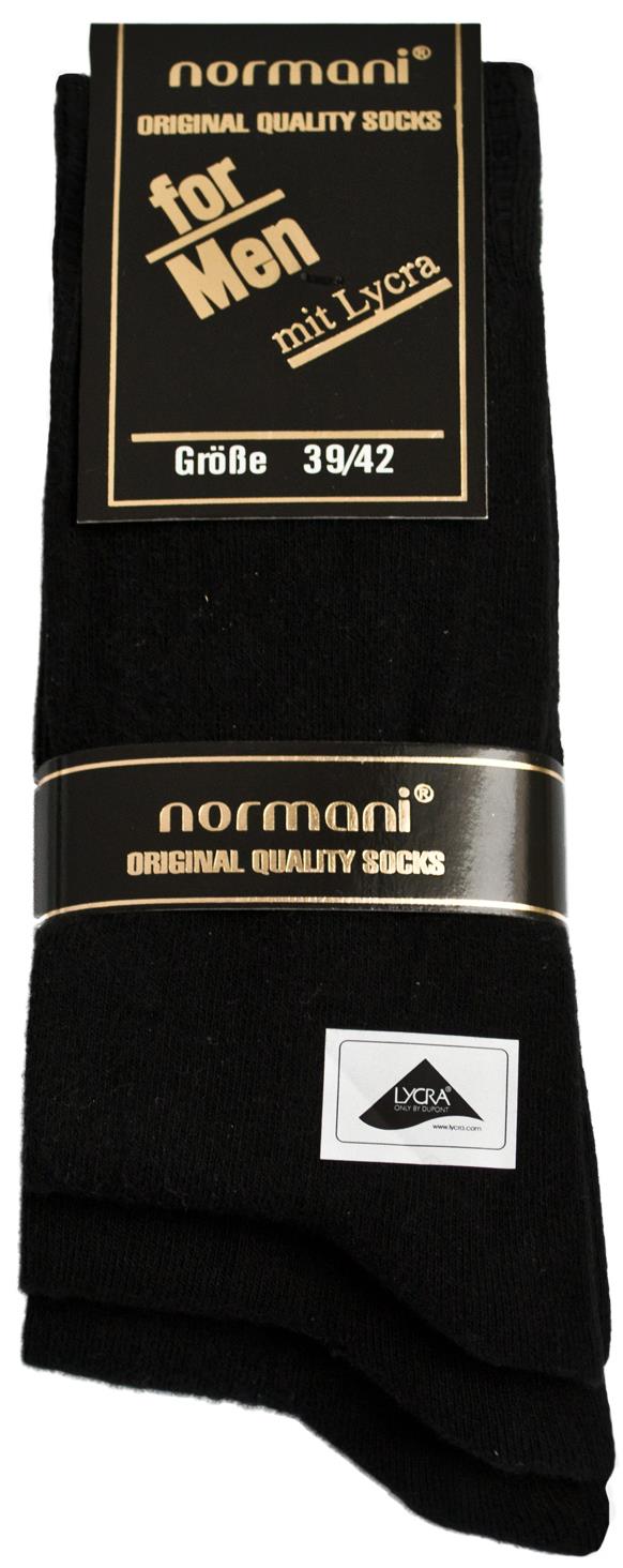 Bild von 6 Paar Herrensocken „For Men“ einfarbig mit Gummi