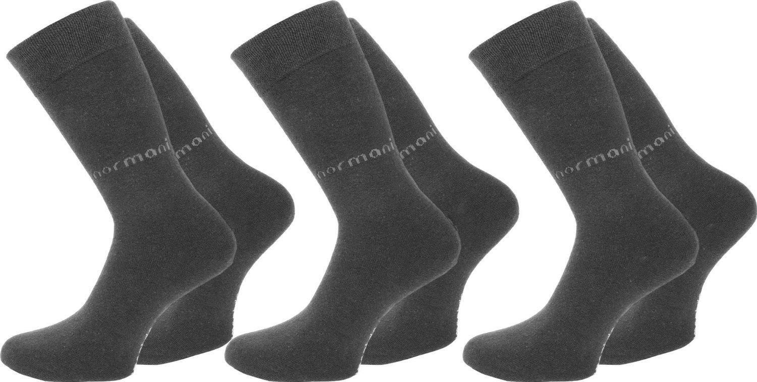 Bild von 6 Paar Herrensocken mit normani-Logo