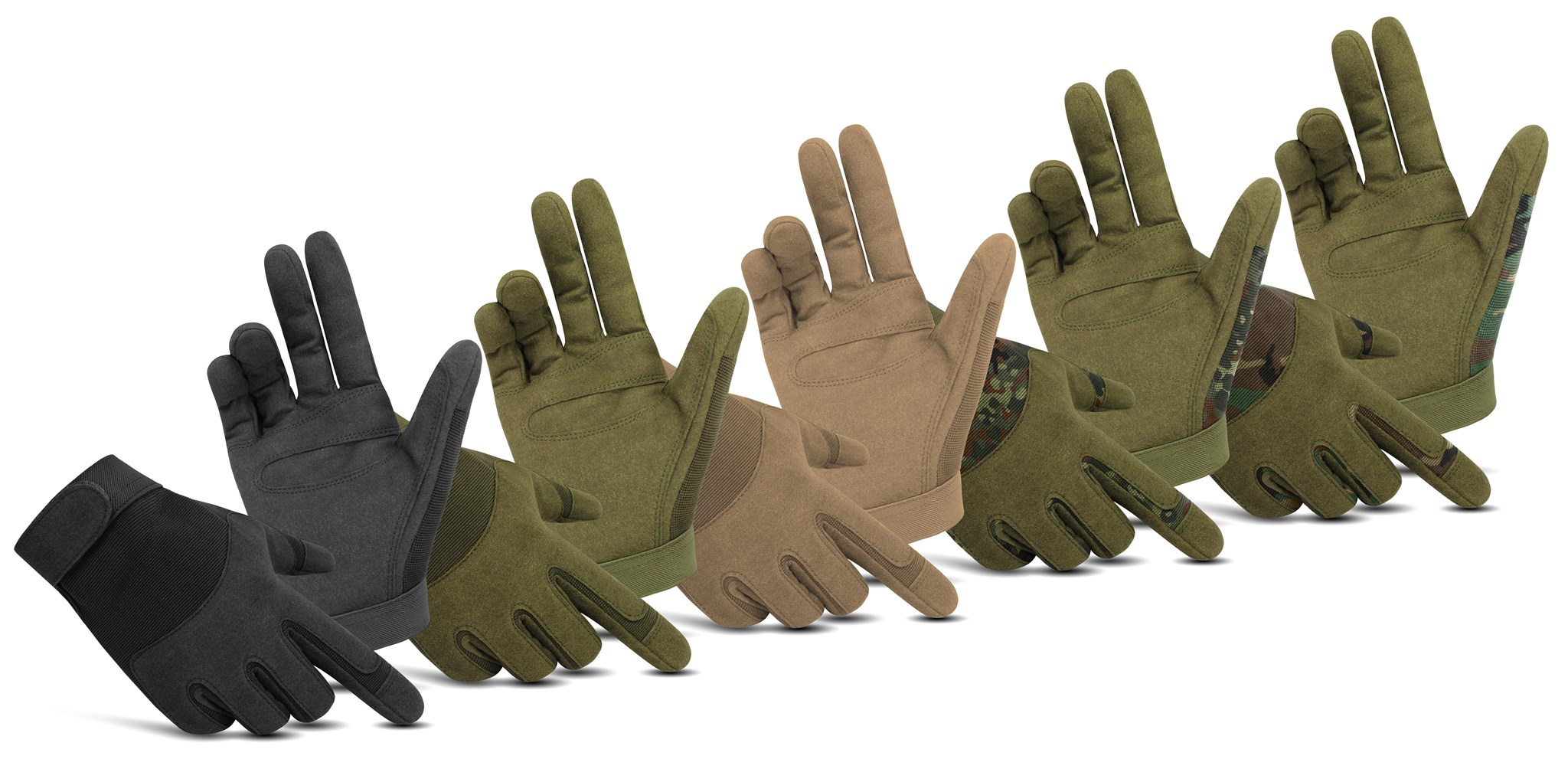 Bild von Fingerhandschuhe „ARMY GLOVES Basic“