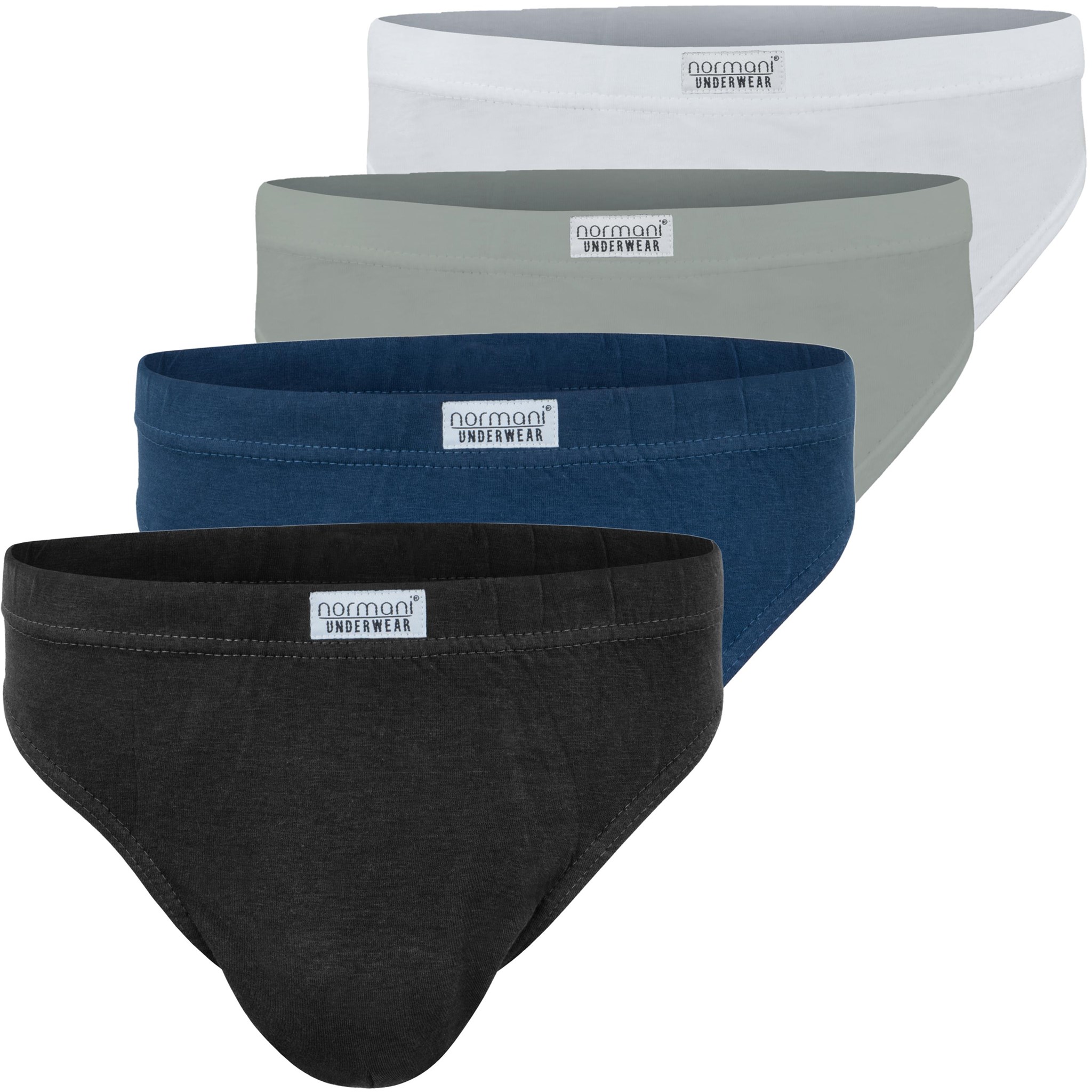 Bild von 6 Slips aus Baumwolle mit Stretchbund für Herren