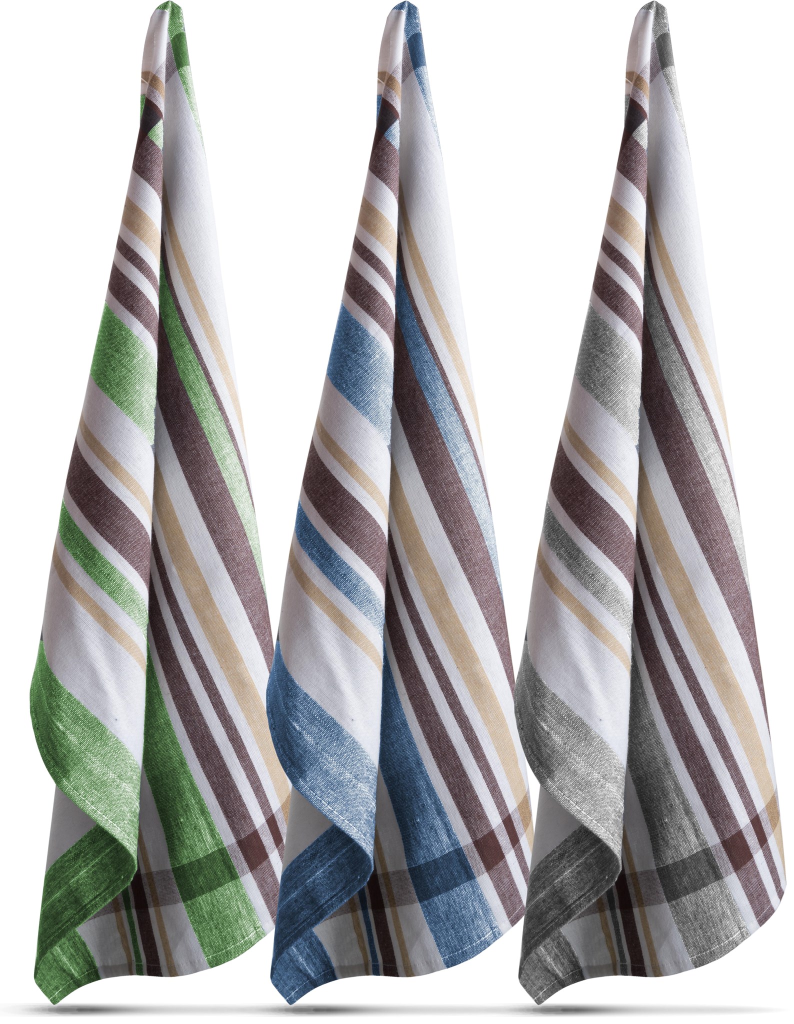 Bild von 10 Geschirrtücher „Toffee Stripe“
