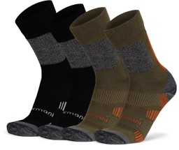 Bild von 2 Merino Trekking Socken mit Frotteesohle