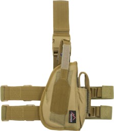 Bild von Beinholster für Kurzwaffen, rechts „RightWard“ Coyote