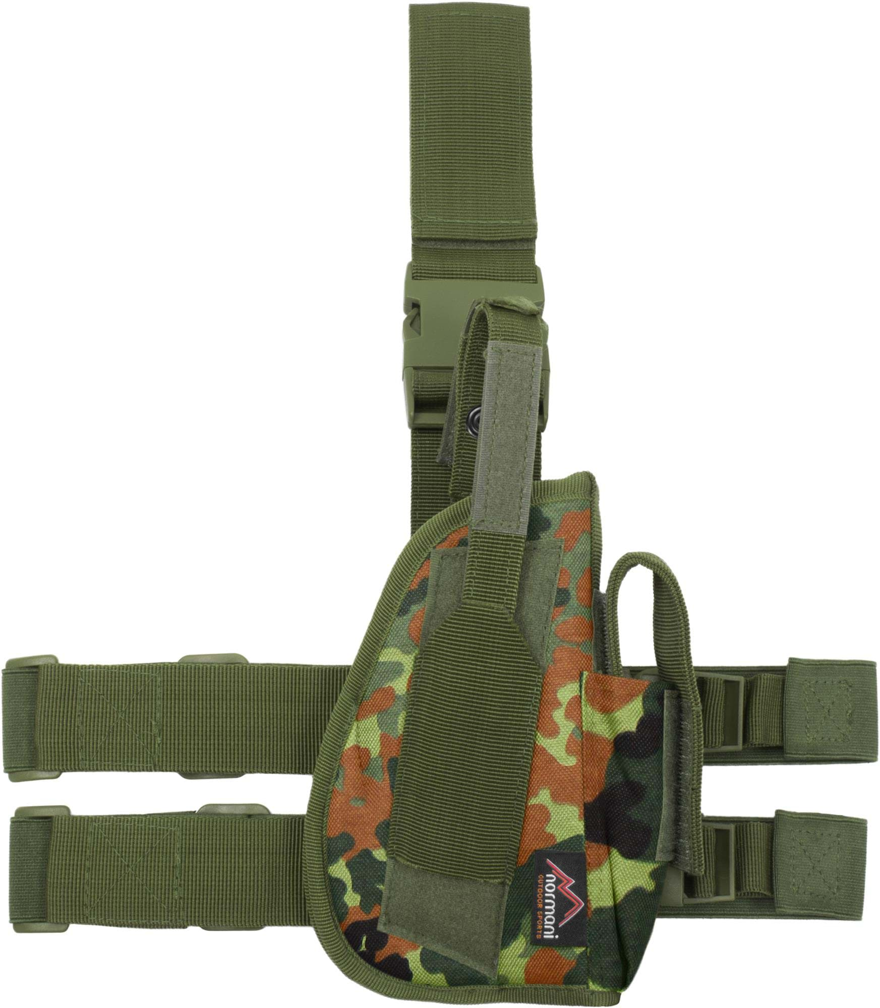 Bild von Beinholster für Kurzwaffen, rechts „RightWard“ Flecktarn