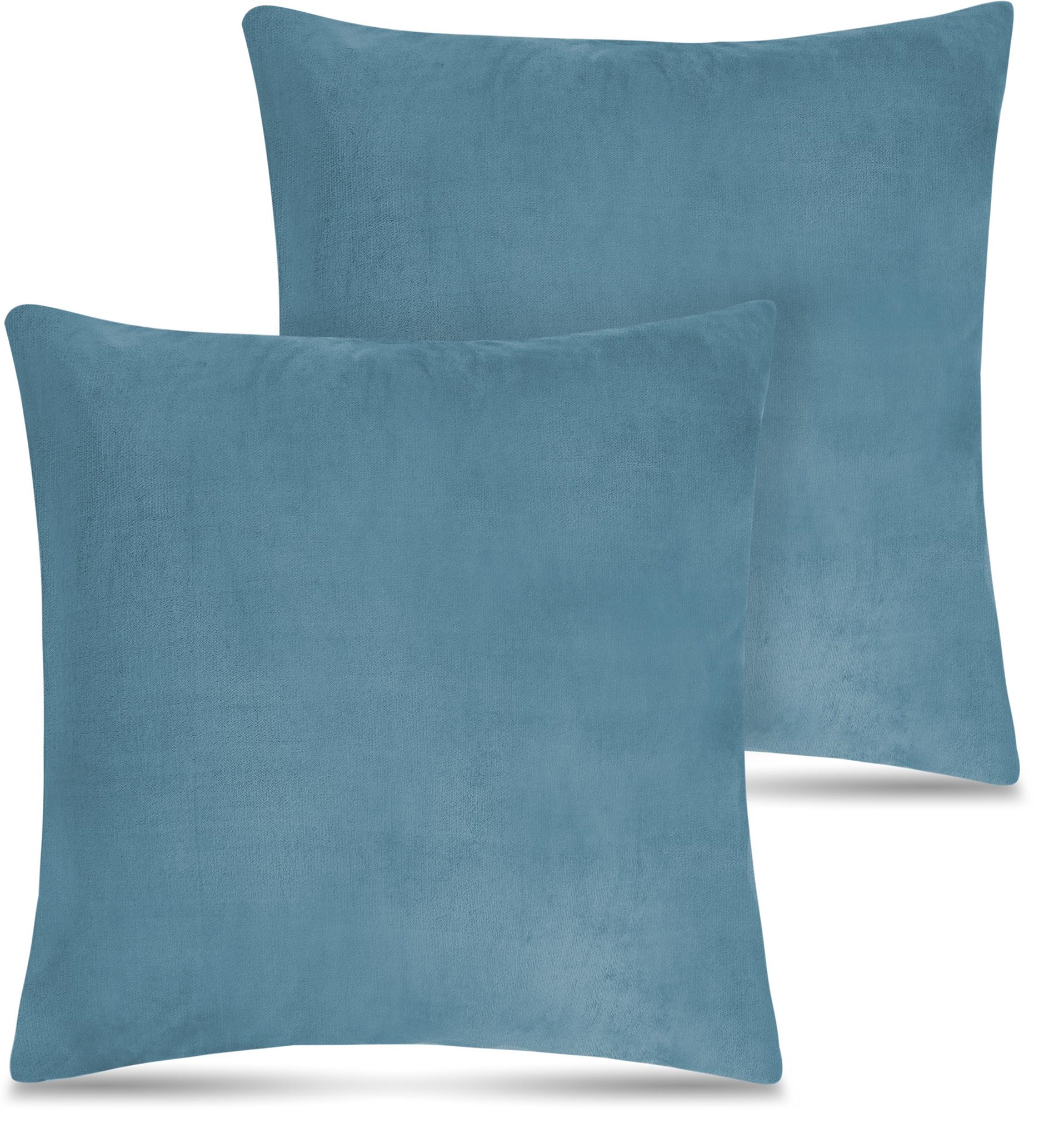 Bild von 2 Flanell Kissenbezüge „Asmara“ Blau