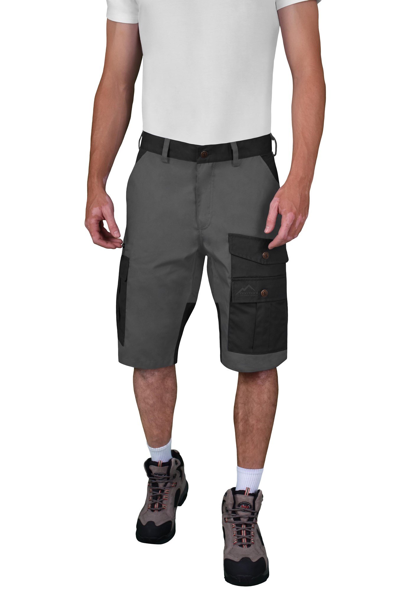 Bild von Herren Shorts „Ahvaz“ Schwarz/Anthrazit