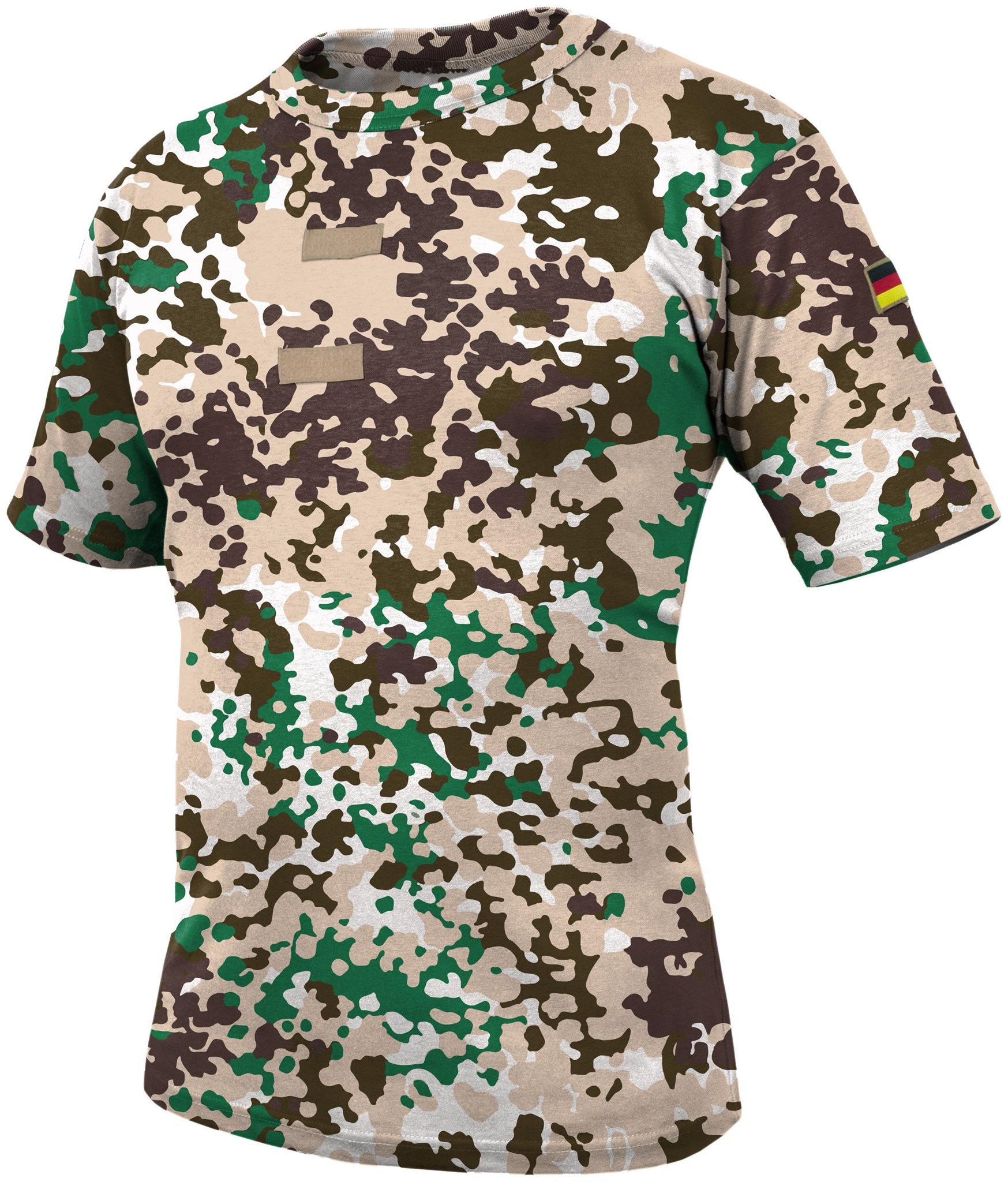 Bild von Herren Tactical T-Shirt „Tropen“ Flecktarn-Arid