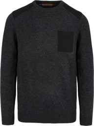 Zeige Details für Herren Merino Pullover „Otara“ Grau Bild von Herren Merino Pullover „Otara“ Grau