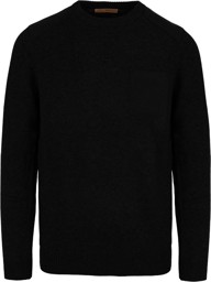 Zeige Details für Herren Merino Pullover „Otara“ Schwarz Bild von Herren Merino Pullover „Otara“ Schwarz