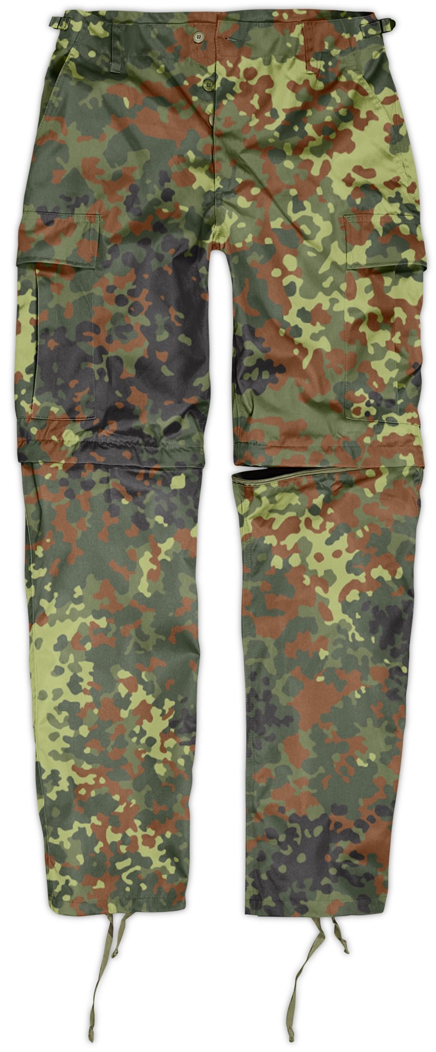 Bild von Herren 2-in-1 Zip-Off BDU Rangerhose „Pioneer“ Flecktarn