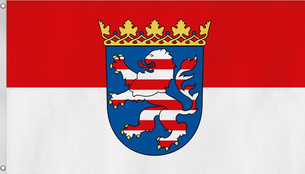Bild von Fahne Bundesländerflagge 90 cm x 150 cm Hessen