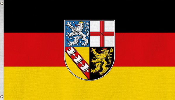 Bild von Fahne Bundesländerflagge 90 cm x 150 cm Saarland