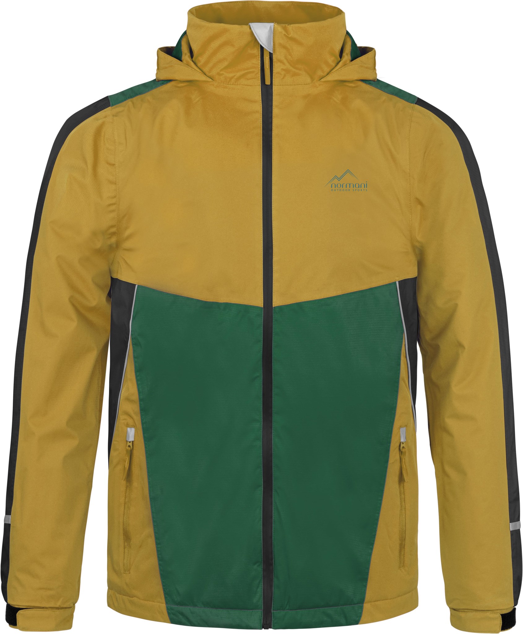 Bild von Kinder Regenjacke mit Fleecefutter „Wasilla“ Gelb