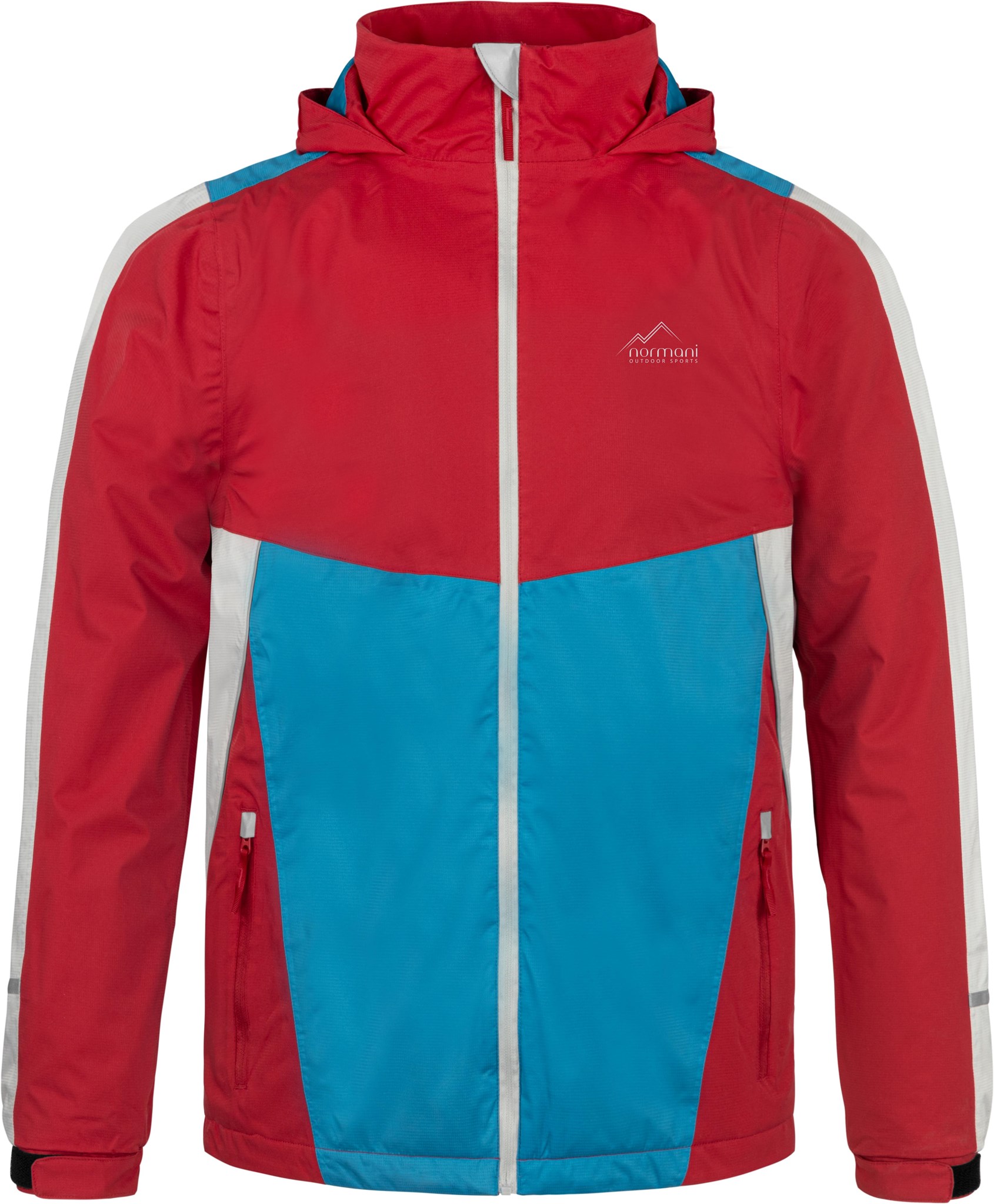 Bild von Kinder Regenjacke mit Fleecefutter „Wasilla“ Rot