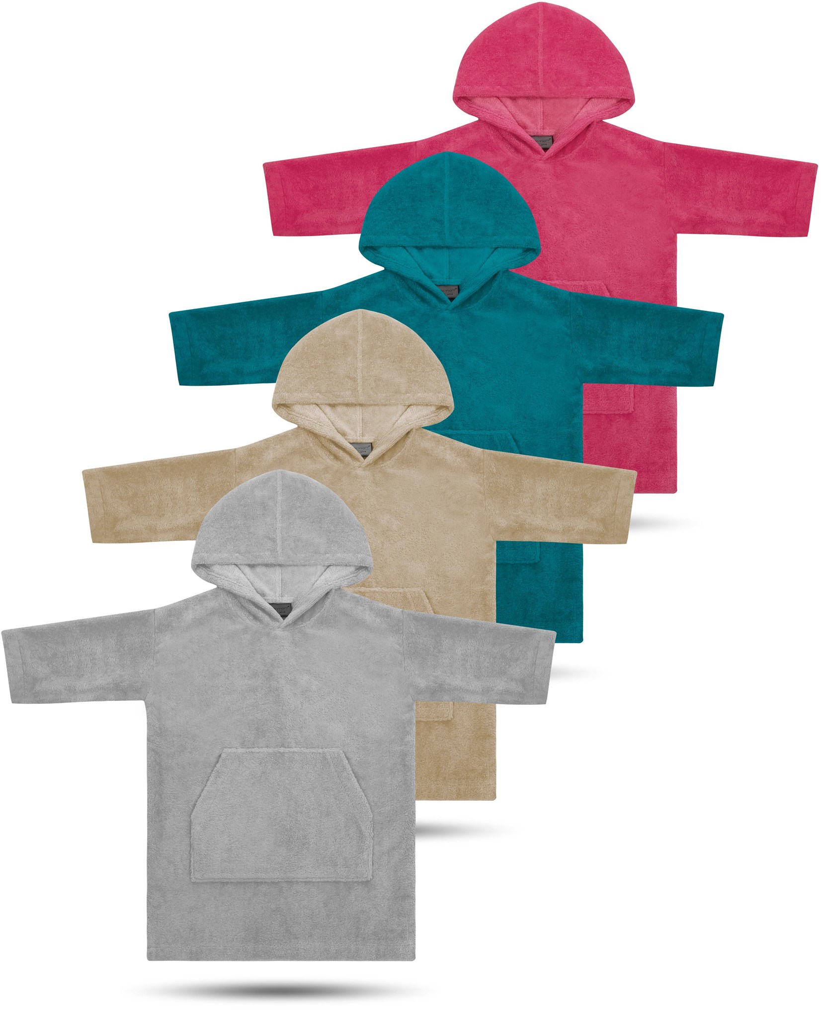 Bild von Kinder langarm Poncho „Pichilemu“
