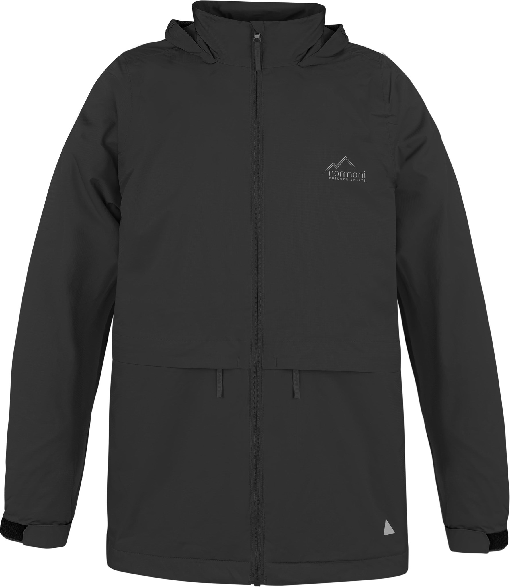 Bild von Kinder Regenjacke mit Fleecefutter „Taunton“ Schwarz