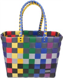 Bild von Einkaufskorb Einkaufstasche aus Kunststoff Rainbow