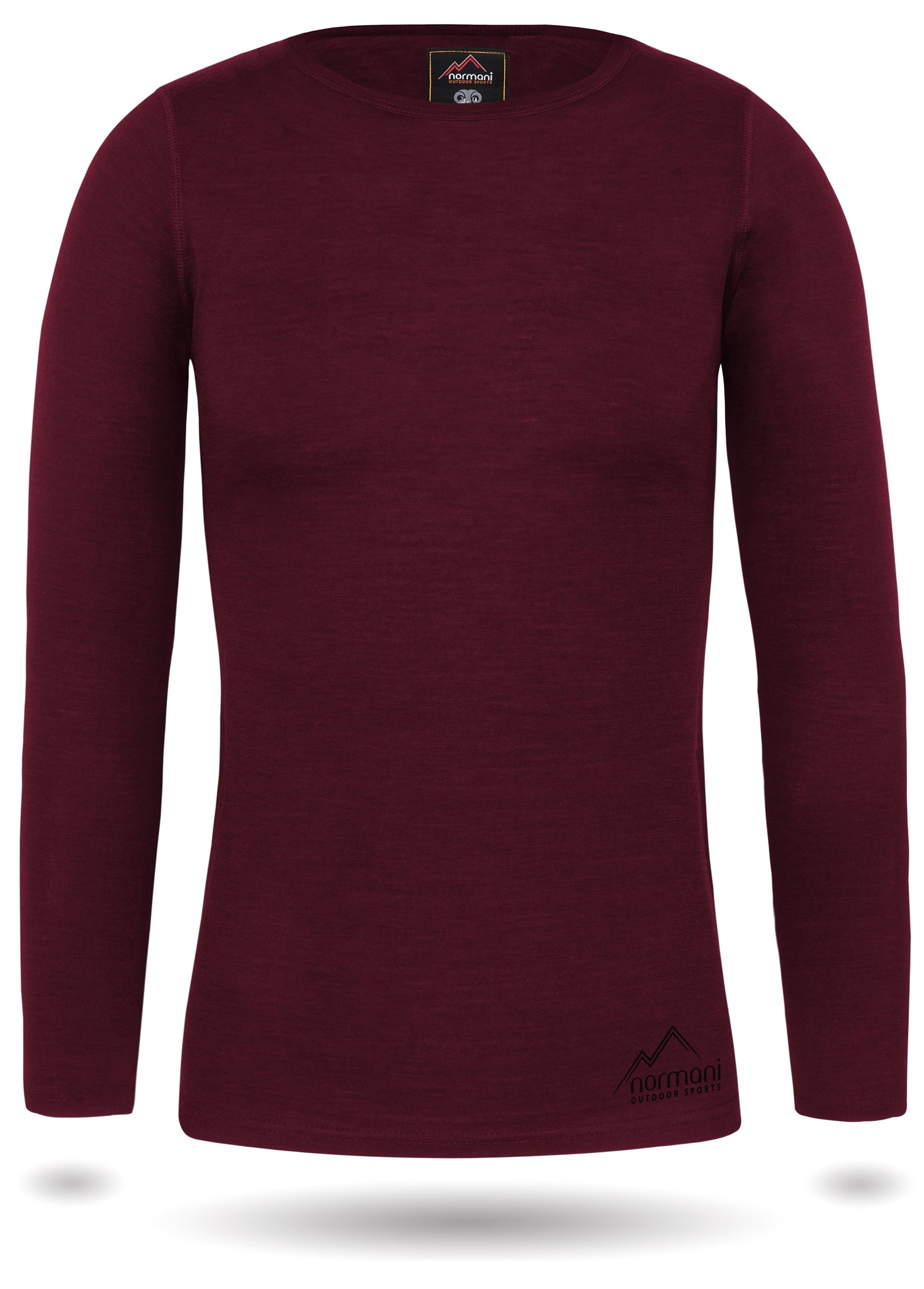 Bild von Damen Merino Langarm-Shirt „Mandurah“ Rot