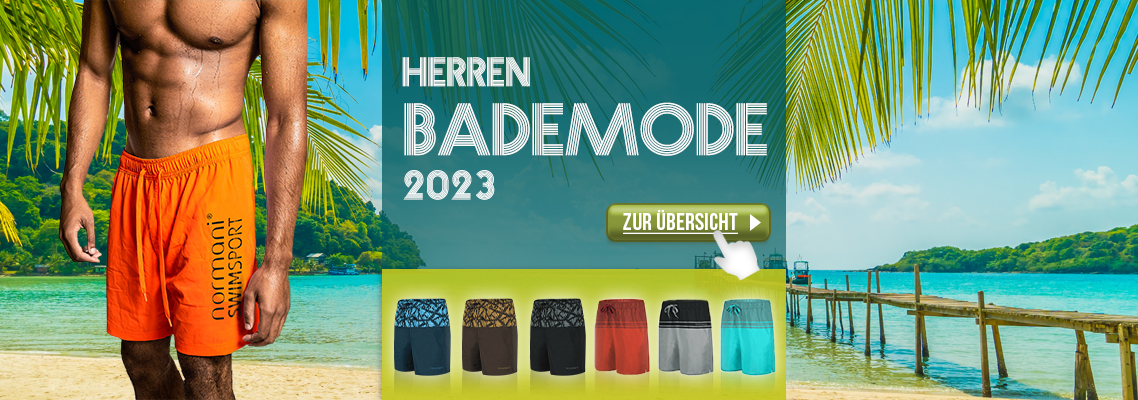 Herren Badeshort Sommer 2023 - normani.de