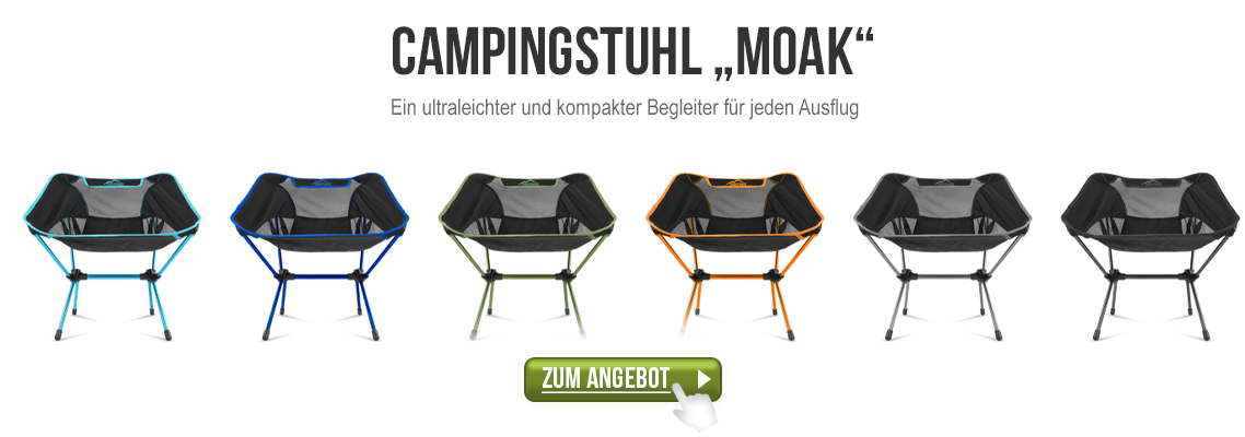 Campingstuhl-Moak -ultraleicht und kompakt - normani.de