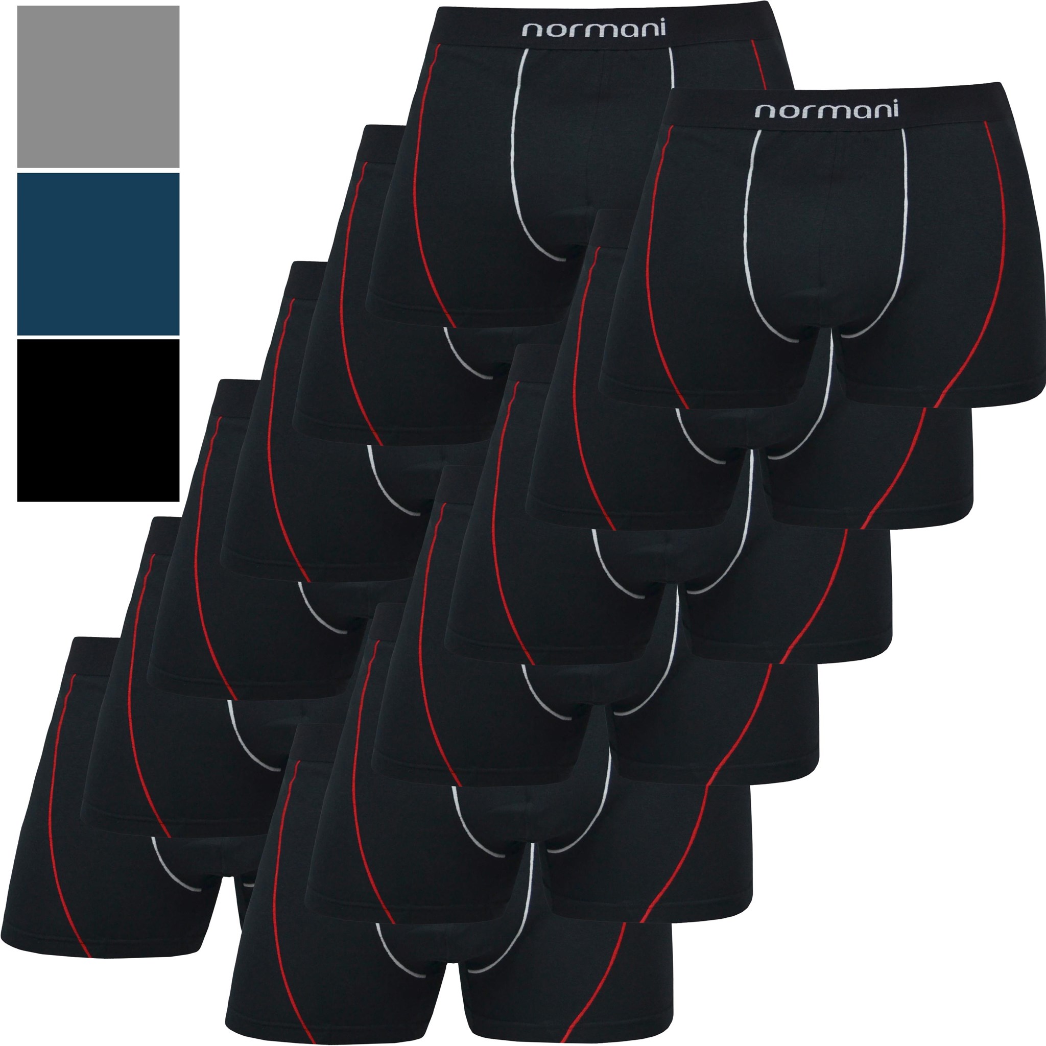 Bild von 12 x Herren Baumwoll Boxershorts
