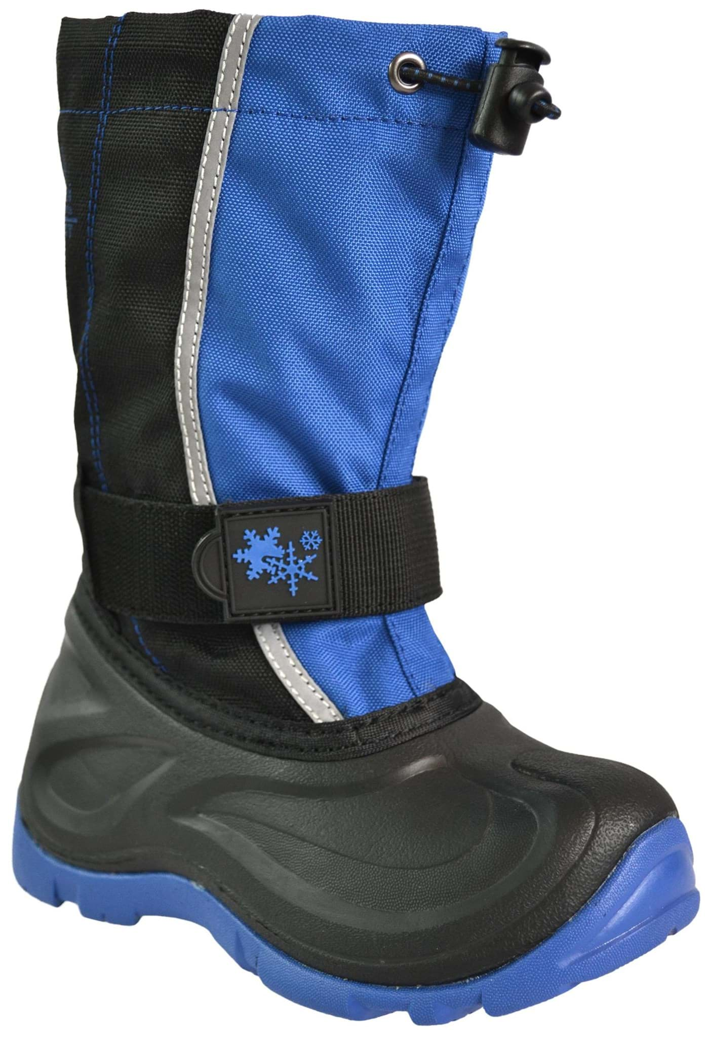 Bild von Kinder Winterstiefel für Jungen Royalblau/Schwarz