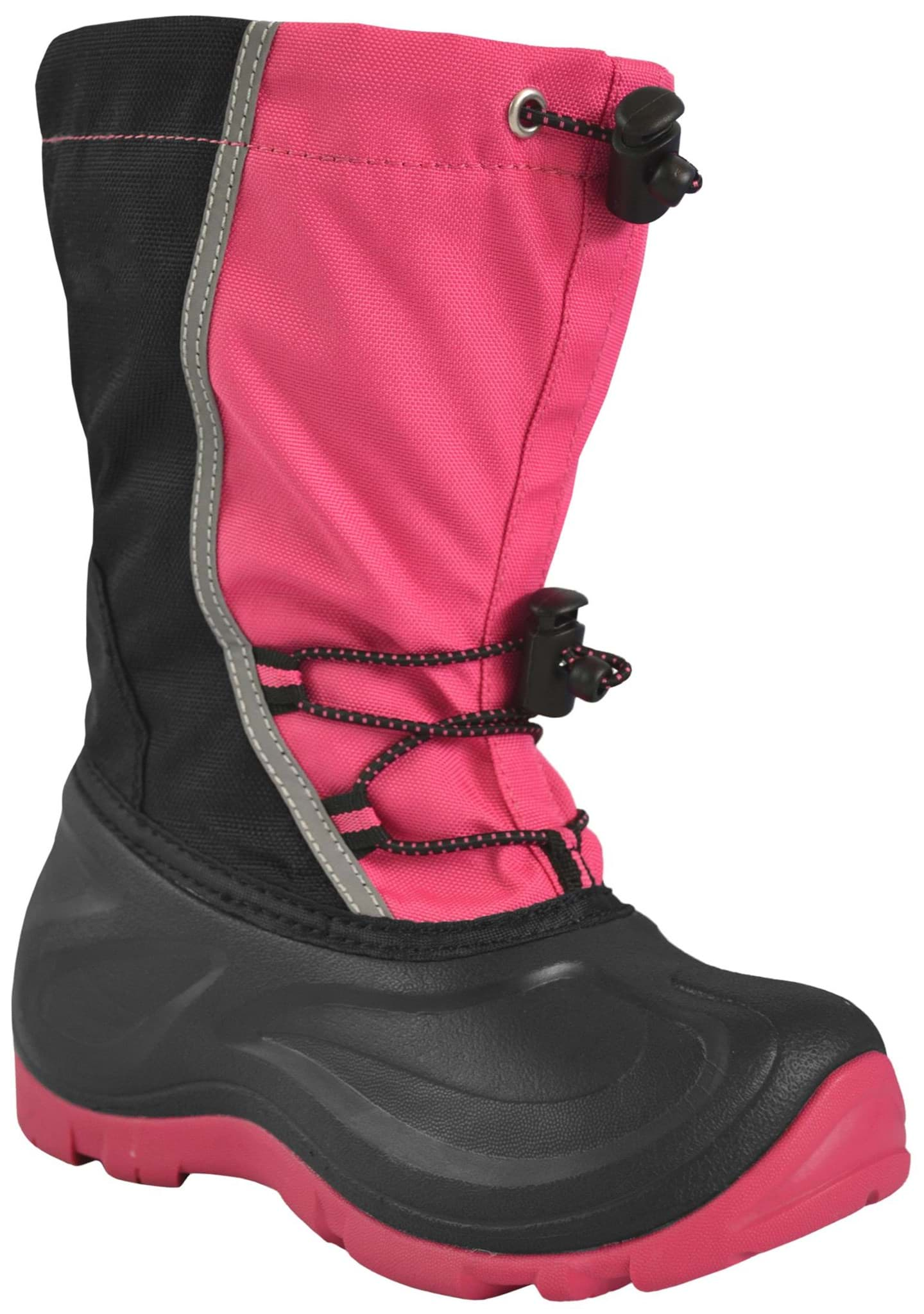 Bild von Kinder Winterstiefel für Mädchen Fuchsia/Schwarz