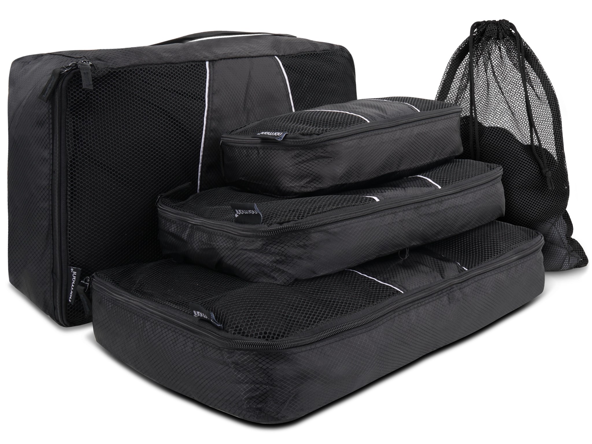 Bild von Packwürfel-Set mit Waschbeutel „Tunja“ Schwarz