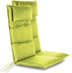 Bild von 2 Hochlehner Stuhlauflage Grün