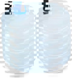 Zeige Details für Faltkanister rund mit Hahn „Yuancan“ 10 Liter Transparent Bild von Faltkanister rund mit Hahn „Yuancan“ 10 Liter Transparent