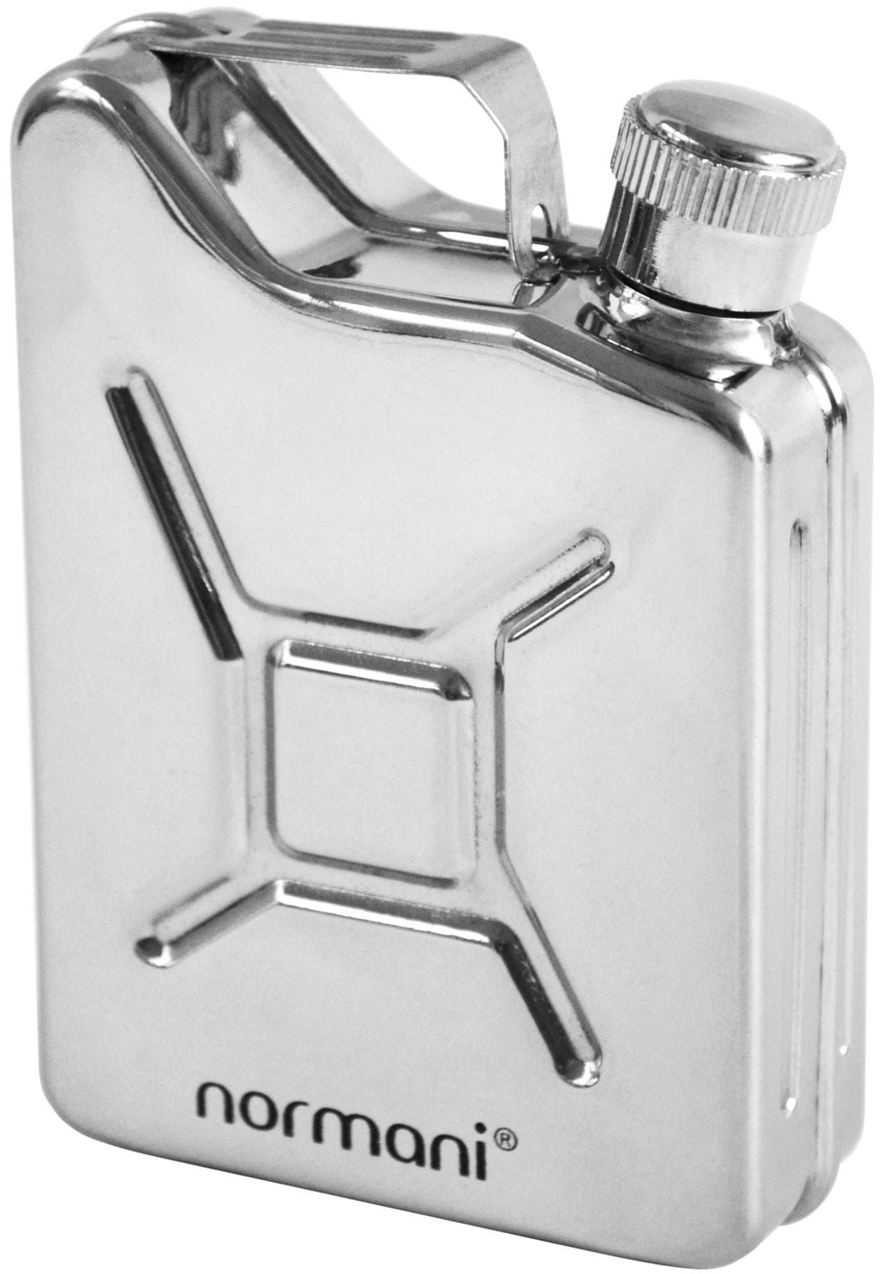 Imagen de Petaca de acero inoxidable de bolsillo, 170 ml plata
