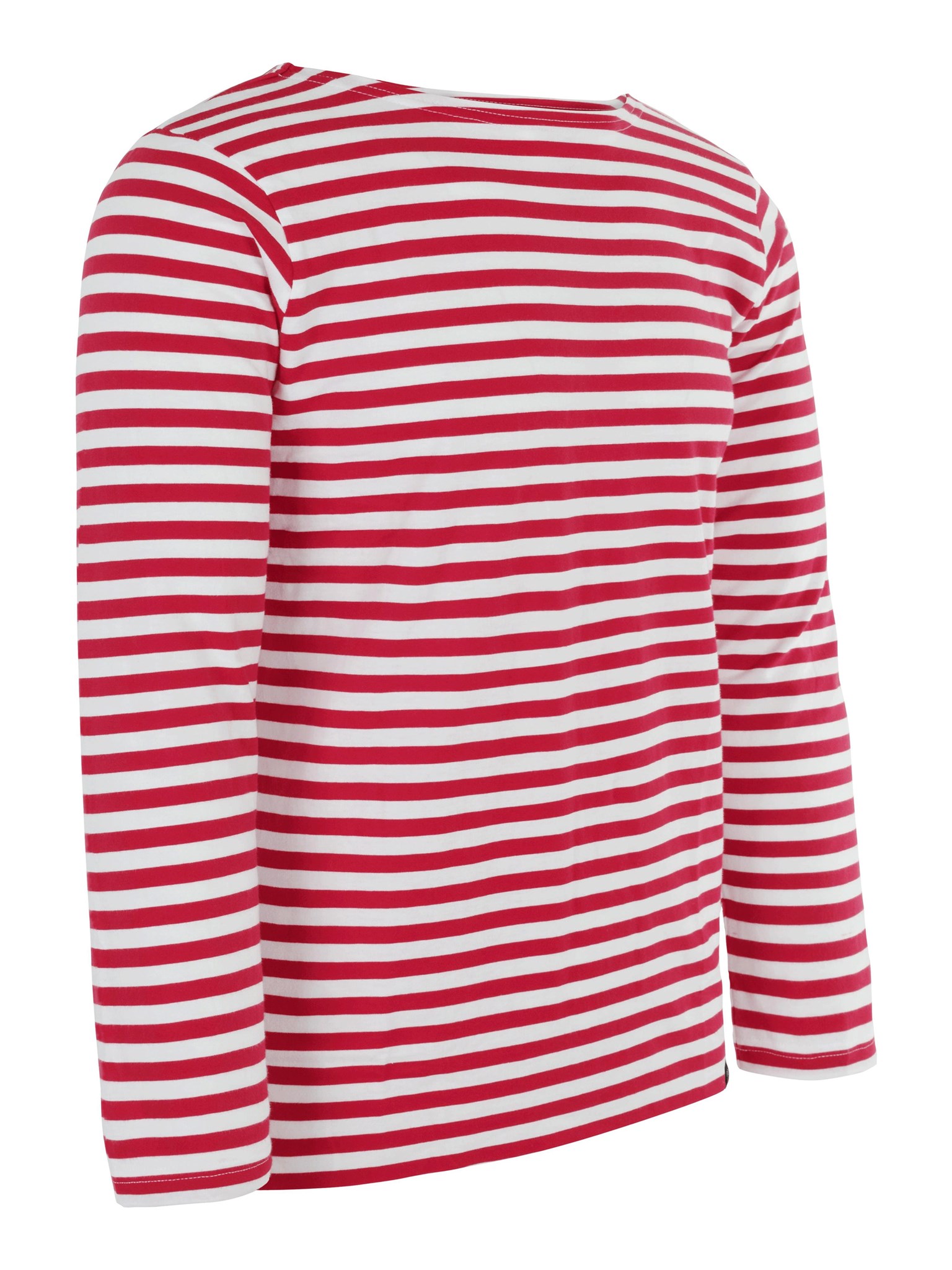 Bild von Marine Seemanns Langarm Shirt „Sankt Petersburg“ Rot/Weiß
