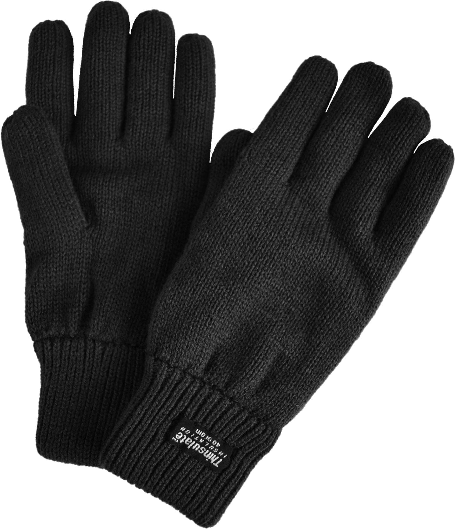 Bild von Strick-Fingerhandschuhe mit 3M Thinsulate™ (40 g) „Tavani“ Schwarz